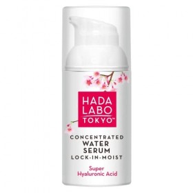 Hada Labo Tokyo White Concentrated Water Serum Lock-in-Moist 30 ml - Serum Visage - Serum Acide Hyaluronique - Soins Pour Le 