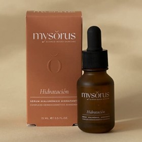 mysŏrus Hidratación, Sérum à haute teneur en acide hyaluronique de trois poids moléculaires. Hydrate intensément et répare le