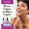 Crème Anti ride femme Cou et Décolleté / creme anti Age au Collagen & Vitamine e / Crème Hydratante raffermissante / acide hy