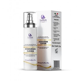 Lorstyle Crème de comblement intensif pour le visage Effet Anti-Rides Repulpant Hydratant à lAcide Hyaluronique Réticulé et 