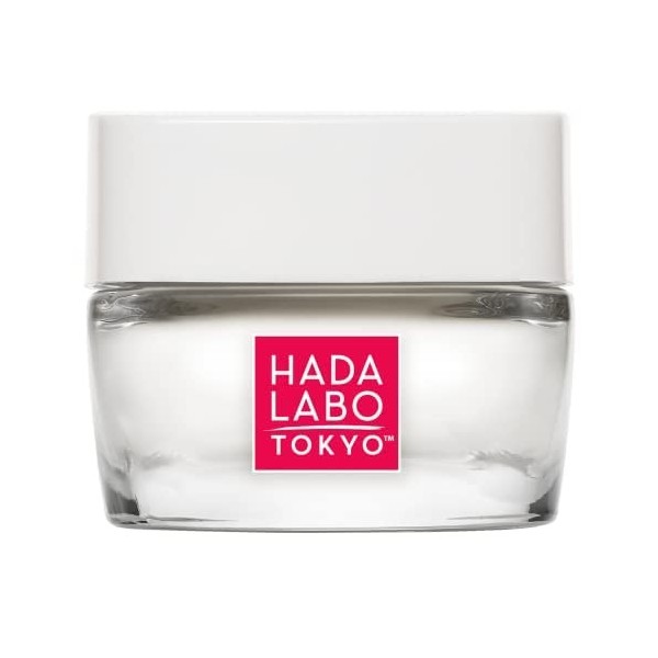 Hada Labo Tokyo White Creme Hydratante Visage 50 ml - Creme de Jour Anti-Âge et Crème de Nuit - Crème Hydratante Visage - Soi