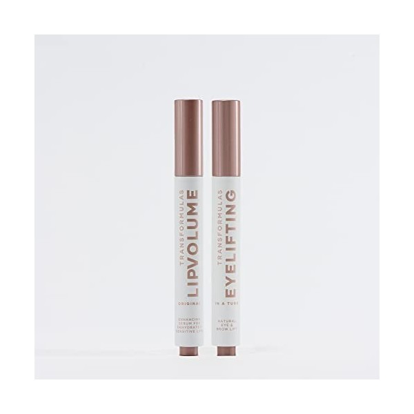 Transformulas FaceFixers Iconic Lip Plumping and Eyelifting Serum Set, Hydrating and Rejuvenating, Nourishing 2 x 3ml