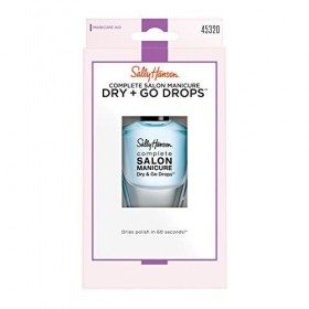 Sally Hansen - Gouttes séchées à ongles Dry&Go Drops - Manucure sèche et parfaite en 60 secondes - 11 ml