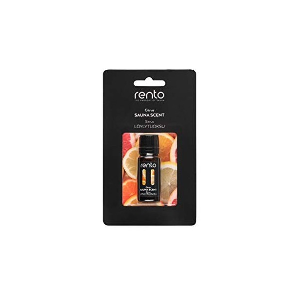 Rento Sauna Parfum Citrus 10ml Huile de sauna concentrée | Sauna Finnmark