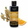 AllgäuQuelle® Infusion de sauna avec 100 % huiles biologiques avec orange, sauge sclarée, Litsea 100 ml . Infusion naturelle