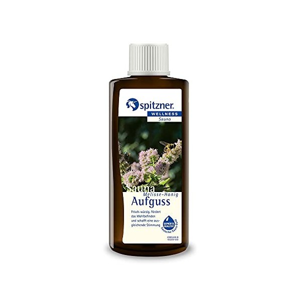 Infusion pour sauna « Mélisse-Miel » 190 ml de Spitzner