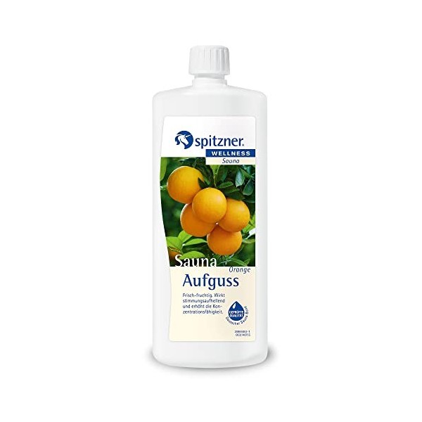 Infusion pour sauna « Orange » 1000 ml de Spitzner