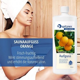 Infusion pour sauna «&nbsp;Orange&nbsp;» 1000 ml de Spitzner