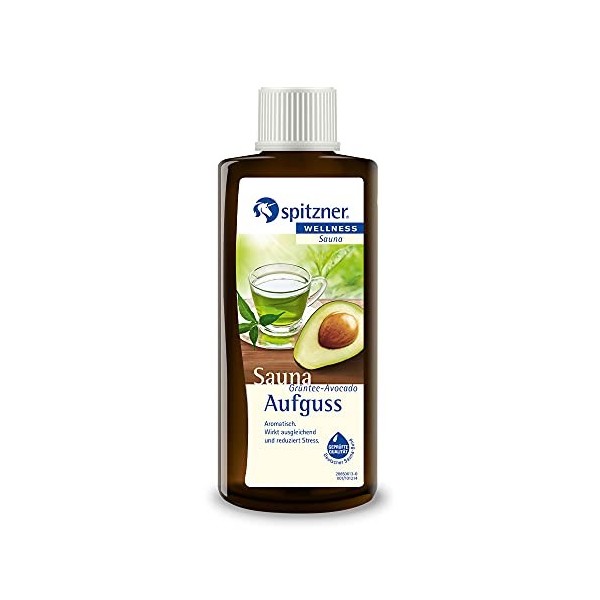 Infusion pour sauna « Thé vert-avocat » 190 ml de Spitzner