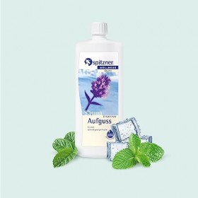 Infusion pour sauna «&nbsp;Menthe glacée&nbsp;» 1000 ml de Spitzner