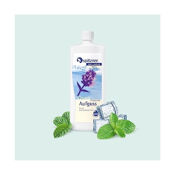 Infusion pour sauna « Menthe glacée » 1000 ml de Spitzner