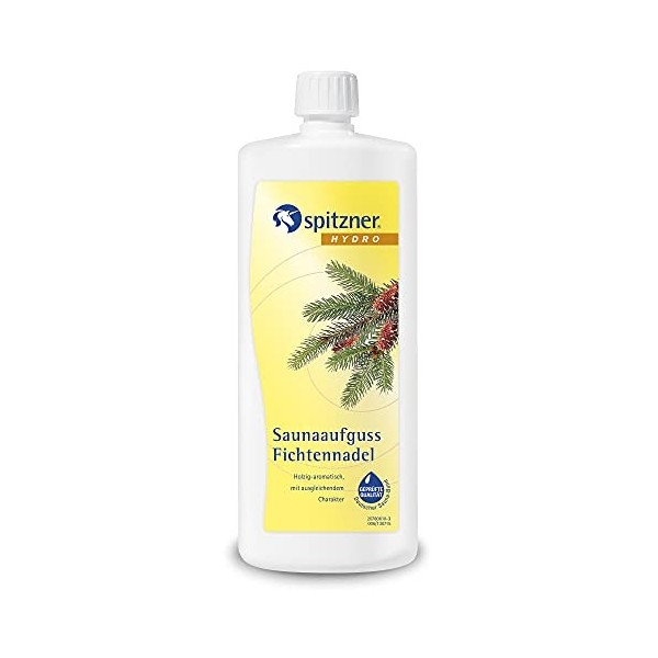 Infusion pour sauna « Aiguilles dépicéa » 1000 ml de Spitzner