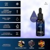 Lalana Oil® CBD 20% Mélatonin Pour la nuit, 30ml 6.000 mg Formule améliorée: Huile CBD à spectre complet. Huile dolive, TCM 