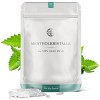 LoWell® 100g Cristaux de menthol 100% menthe pure - Idéal comme infusion pour le sauna - Sachets refermables - Menthol