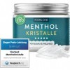 FJORLAND® - Cristaux de menthol 100 g - Qualité supérieure pour le sauna - Cristaux de menthol - Infusions de sauna - Dans un