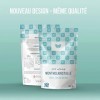 DIYer® 100g de cristaux de menthol dans un sachet pratique à fermeture éclair - qualité supérieure certifiée à base dhuile d