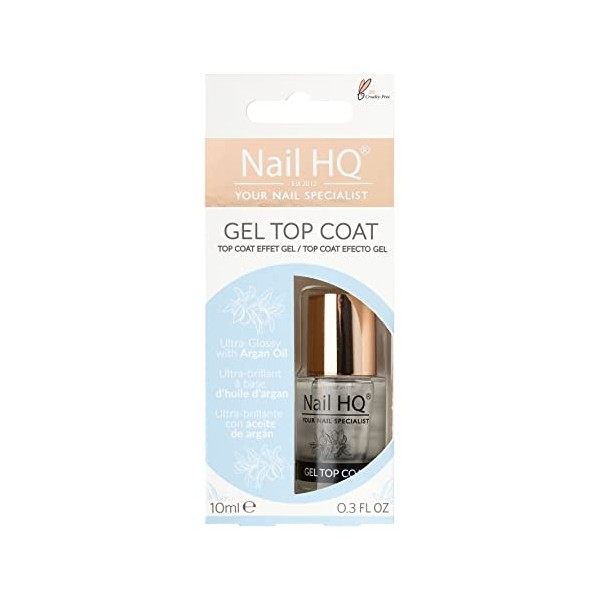 Nail HQ Gel Top Coat 10 ml