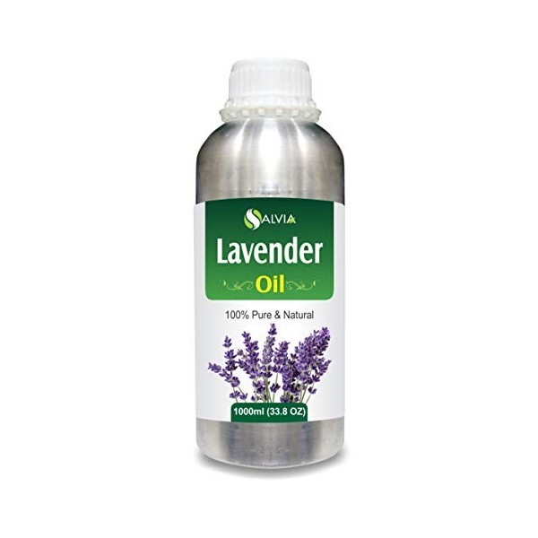 Lavender Oil Lavandula officinalis Essential 1000 ml By Salvia