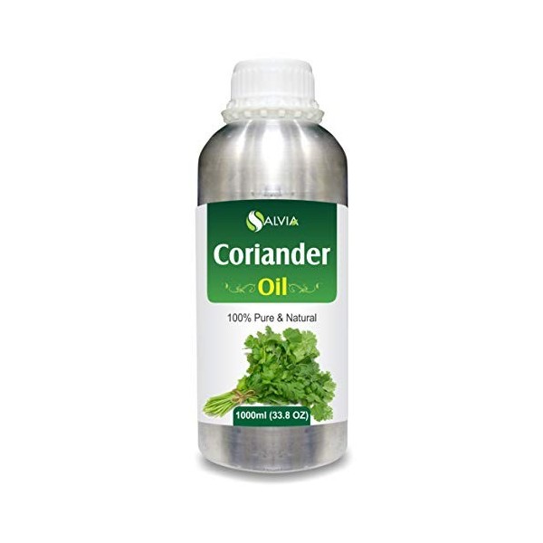 CORIANDER OIL Coriandrum sativum Essential oil 1000 ml By Salvia