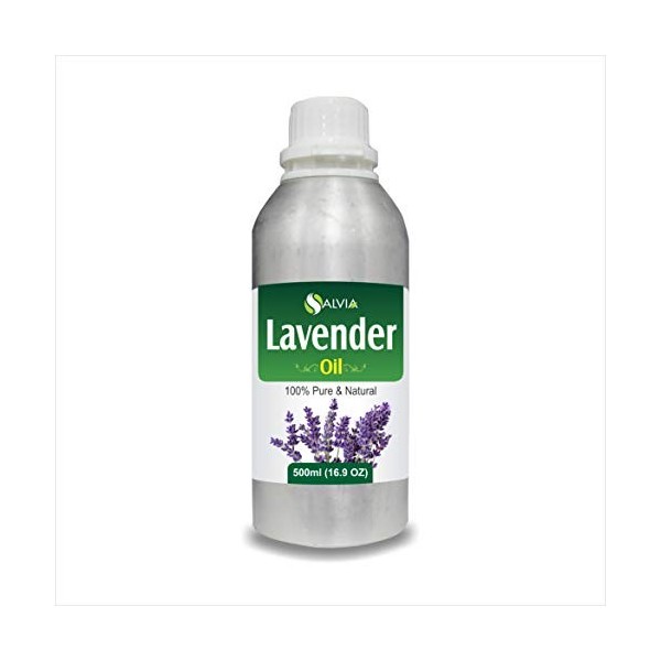 Lavender Oil Lavandula officinalis Essential 500 ml By Salvia