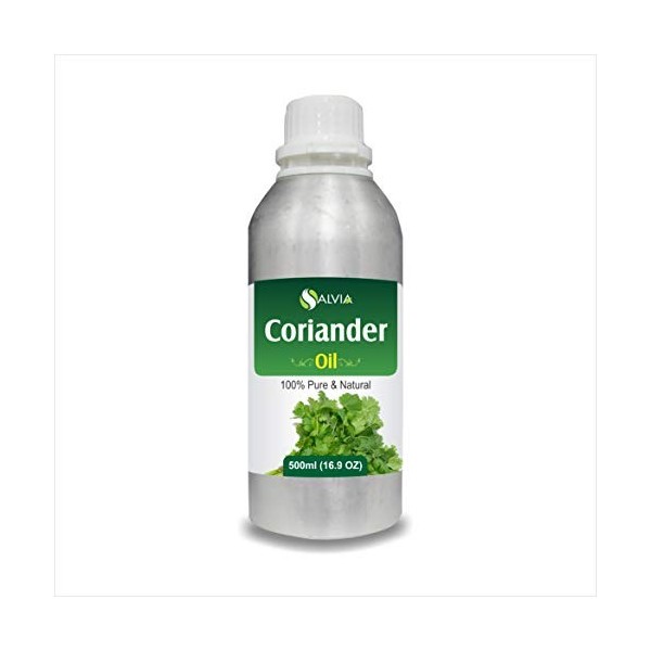 CORIANDER OIL Coriandrum sativum Essential oil 500 ml By Salvia