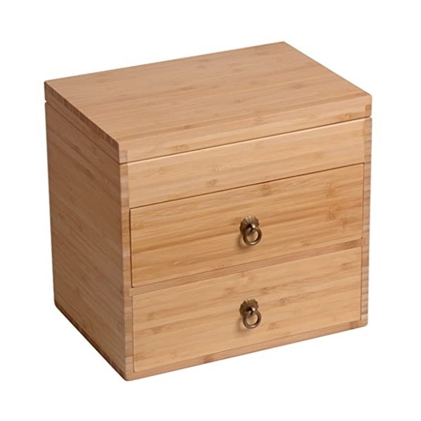 MaxTom Boîte en Bois dhuile Essentielle 79 Bouteilles, boîte de Rangement daromathérapie, Collection de Vernis à Ongles, Cl