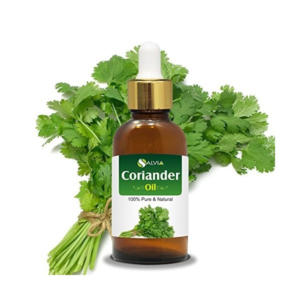 CORIANDER OIL Coriandrum sativum Essential oil 100 ml By Salvia