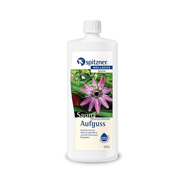 Infusion pour sauna « Passiflore » 1000 ml de Spitzner