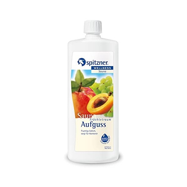 Infusion pour sauna « Rêve de fruits » 1000 ml de Spitzner