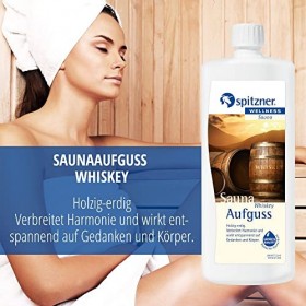 Spitzner Infusion pour sauna WHISKEY 1000 ml