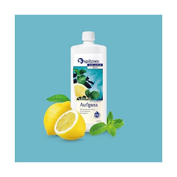 Spitzner Infusion pour sauna Citrus Menthe 1000 ml 