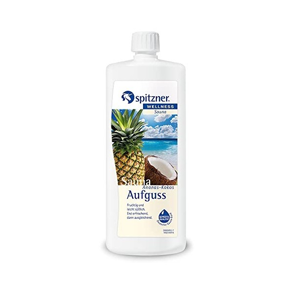 Spitzner Sauna Infusion Bien-être Ananas de Coco 1 l