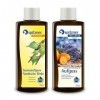 spitzner 2 parfums de bouleau nordique et lavande Kumquat infusion de sauna de 190 ml chacune