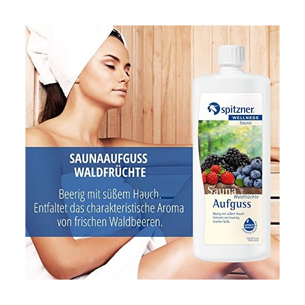 Spitzner Infusion pour sauna Fruits de la forêt 1 l