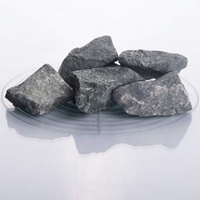 Diabas allemand"Diabas Pierres de sauna prélavées 20 kg 5-8 cm ou 8-12 cm