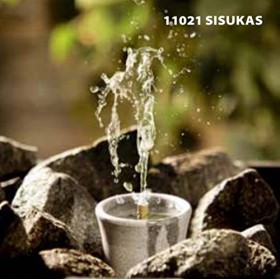 Hukka Design Sisukas Fontaine de Sauna en stéatite pour poêle de Sauna 30 ML