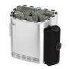 Sauna Poêle Électrique SAWO SCANDIA, Gamme de puissance: 4,5 kW. 6,0 kW. 8,0 kW. 9,0 kW. avec unité de contrôle intégrée NB 