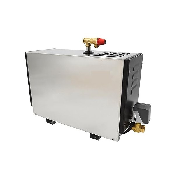 SUNXUE Générateur de Sauna à Vapeur Générateur de Bain de Douche à Vapeur Commercial de Luxe 12KW, Machine à Vapeur Humide, g