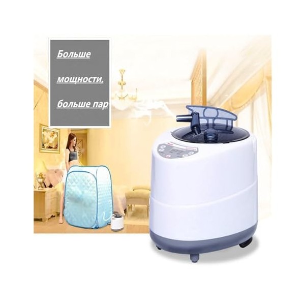 SUNXUE Générateur de Sauna à Vapeur Générateur de Vapeur 2000W, Pot à Vapeur de Plus Grande capacité 4L for Sauna Domestique,