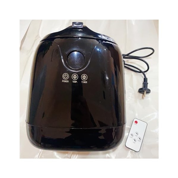 Générateur de Sauna à Vapeur Générateur de Vapeur for Sauna Domestique, 2,0 l, 1000W, thérapie for Le Chauffage du Spa, boîte