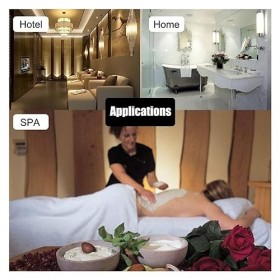 HIPATU Générateur de Vapeur pour Sauna Réchauffeur électrique de Sauna de 6000W, poêle Sec et Humide dacier Inoxydable de ré