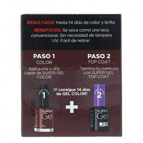 Rimmel Venus 043 Super Gel Color & Top Coat 2 x 12 ml