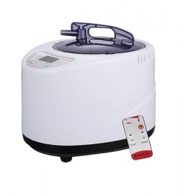 HIPATU Générateur de Vapeur pour Sauna Machine de Fumigation de Pot de Spa de Vapeur de générateur de 2.6L avec à télécommand