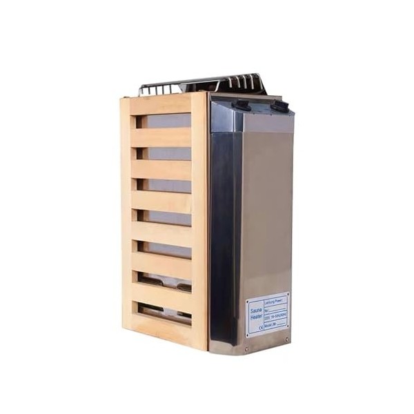 HIPATU Générateur de Vapeur pour Sauna Générateur de Vapeur de Sauna de réchauffeur de Sauna de 3.6kw, contrôle déquipement 