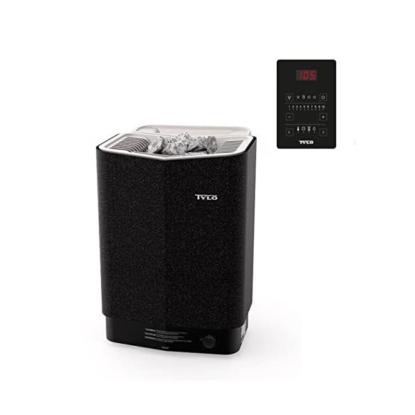 Tylö Sense Combi Pure 6 Poêle à sauna avec vaporisateur et commande tactile 6,6 kW