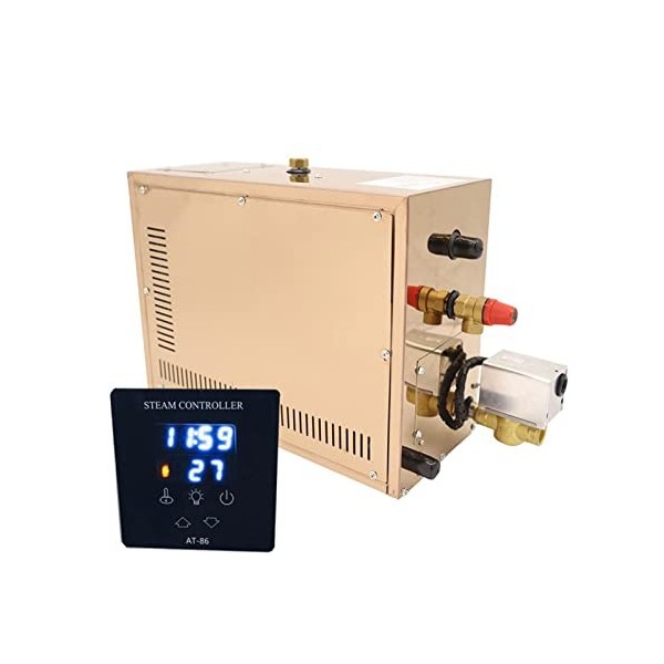 Système de kit de générateur de douche à vapeur 1 5 kW Générateur déquipement de sauna à vapeur Système de douche générateur