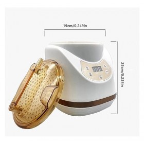 HIPATU Générateur de Vapeur pour Sauna Générateur de Vapeur de Sauna, 3L avec Machine à Vapeur puissante à télécommande 1500W