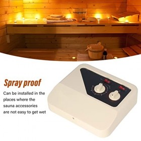 GLOGLOW Contrôleur de Chauffage de Sauna 380 V, Piscines, Bains à Remous et Fournitures Saunas Contrôleur de Poêle de Sauna P