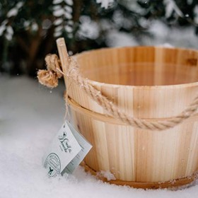 Croll & Denecke Seau en bois pour sauna Diamètre 28&nbsp;cm