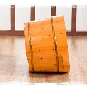 Bassin à pieds en bois naturel épais pour sauna, massage, cadeau surprise